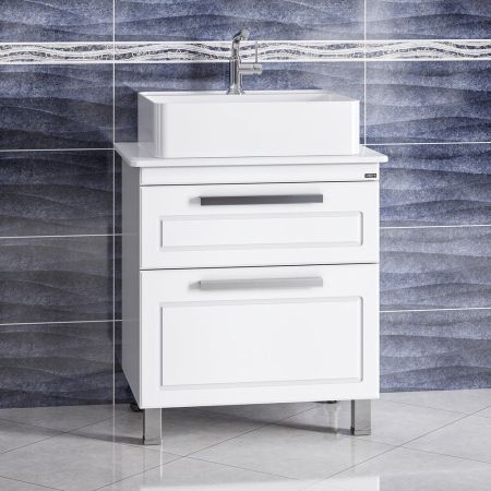 Тумба под раковину Санта Нептун 70 230006н напольная, со столешницей ( ум. Гамма56)