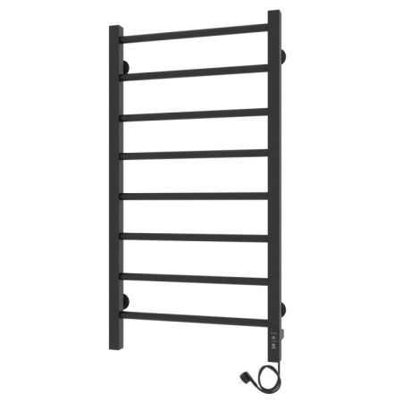 Полотенцесушитель электро "Феличия ЧКЧ8 400х800", черный муар, правый