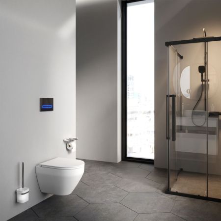 C701700MWSC Spirit V2.0 подвесной унитаз FlashClean с сиденьем микролифт, бел мат, артикул C701700MWSC