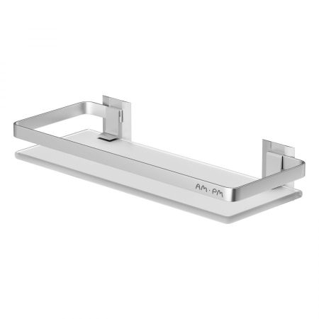 A7455100 Sense L Полка стеклянная, алюминий