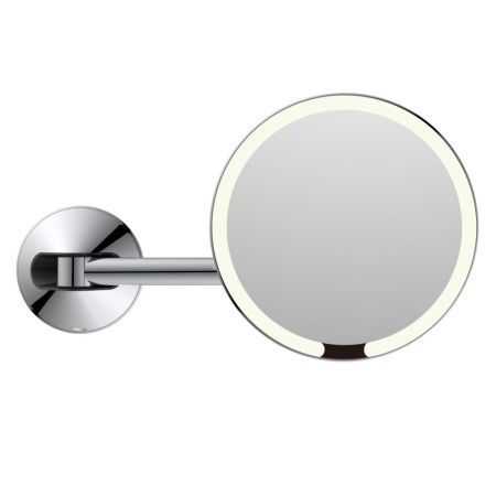 Зеркало косметическое с подсветкой JAVA S-M8881, хром, артикул S-M8881