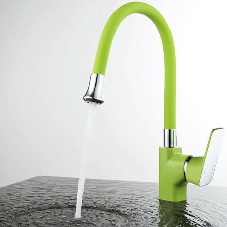 Смеситель для кухни D&K Berlin Humboldt DA1432912 Хром Зеленый, артикул DA1432912