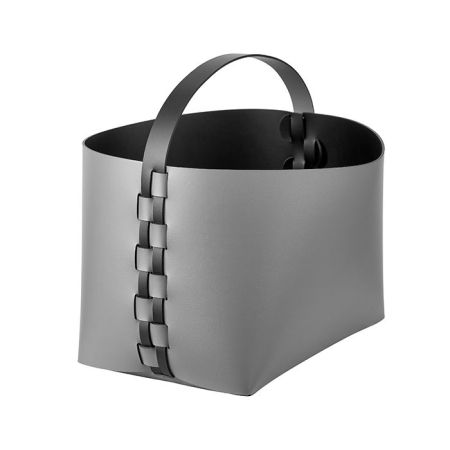 ADJ Корзина Helena, 35x30xH26 см., цвет: серый/черный, артикул 3626.03/01