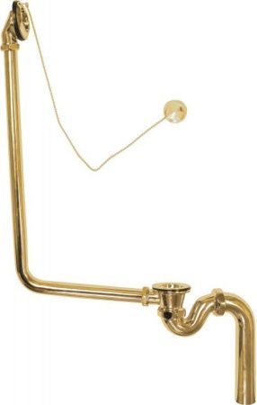 Слив-перелив для ванны с гидрозатвором BB-OVF-02