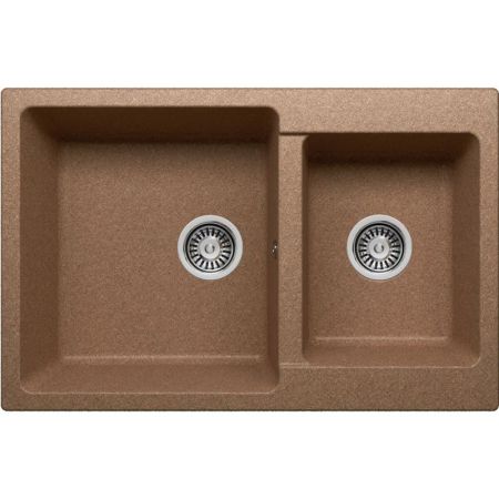 Кухонная мойка Polygran F-15 №307 77 Терракот, артикул F-15 №307 (Тер-т)