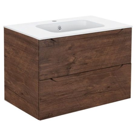 Тумба под раковину Vincea Norma VMC-2N800RW подвесная R.Wood, артикул VMC-2N800RW