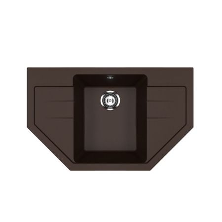 Кухонная мойка Ulgran U-609-345, шоколад, артикул U-609-345