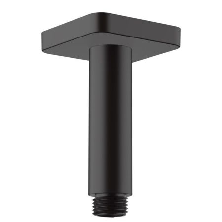 HG Vernis Shape Потолочный держатель верхнего душа 100мм, G1/2, цвет: матовый черный, артикул 26406670