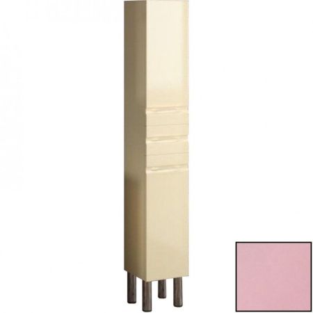 Шкаф пенал SanVit Прима 30 pprim в цвете Ral прямые ручки Розовый глянец, артикул pprim
