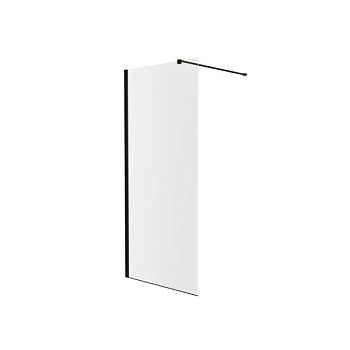 Душевая перегородка Knotlor WI090CG0BL 90х200, черный