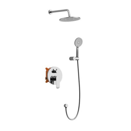 Душевой комплект Esse VSFW-1E1CH, встраиваемый, 2 режима, ограничитель давления Hi Box, хром, артикул VSFW-1E1CH