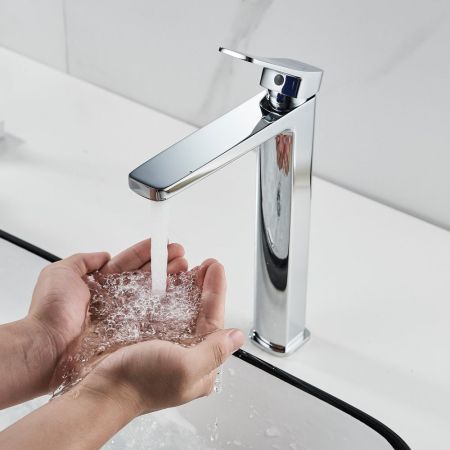 Смеситель для раковины Shevanik S9911, хром, артикул S9911