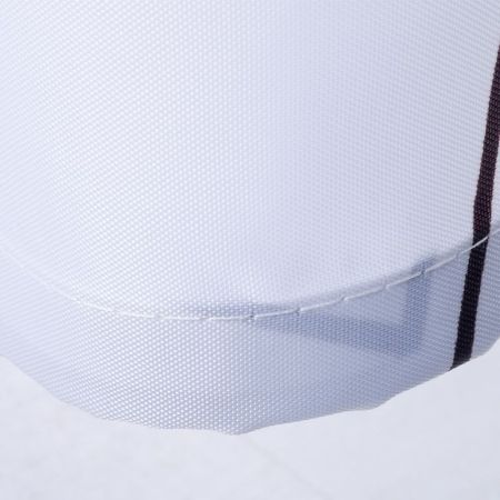 Штора для ванной комнаты FIXSEN DESIGN FX-2501, белый/черный, артикул FX-2501