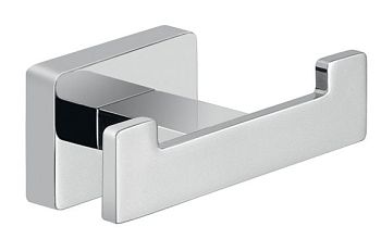 Gedy Atena, крючок двойной, цвет хром