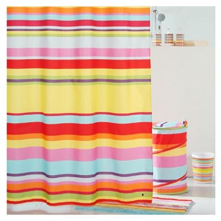 Штора для ванны Iddis Summer Stripes 180x200 Разноцветная, артикул 290P24RI11