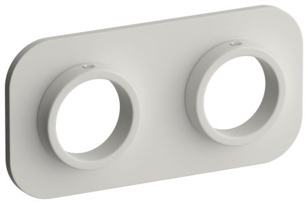 Отражатель, Сунержа, EU50, ширина, мм-100, глубина, мм-10, высота, мм-50, диаметр внутренний-3/4" (26.5 мм), подключение-EU50, материал-нержавеющая сталь, цвет-белый матовый, артикул 30-1525-0000