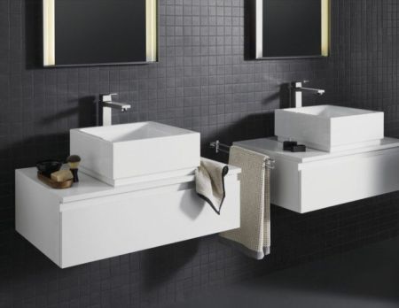 Смеситель для раковины  GROHE EUROCUBE 23406000 (хром, L-18 H-24,7), шт, артикул 23406000