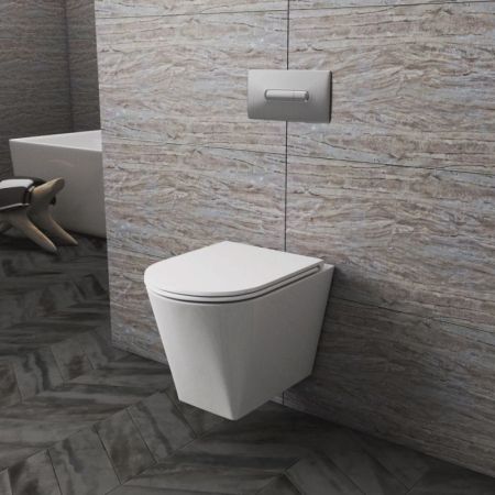 Унитаз Owl 1975 Curve Cirkel-H OWLT190802 подвесной с сиденьем Микролифт