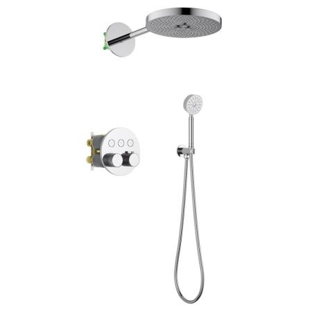 Душевая система встроенная с термостатом Timo Saona хром (SX-2308/00SM), артикул SX-2308/00SM