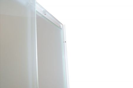 Душевой уголок Parly ZE91 90х90 профиль Белый стекло матовое, артикул 5724