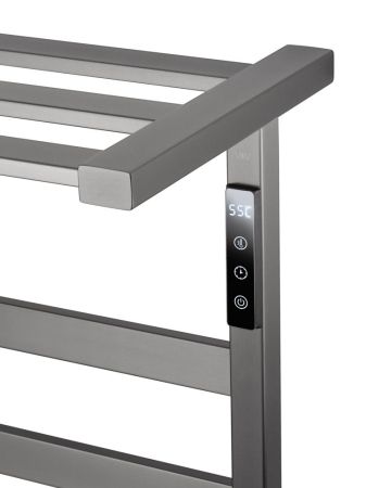 Полотенцесушитель электрический WONZON & WOGHAND FRANKFURT, Темный графит (WW-A1026-GM), артикул WW-A1026-GM