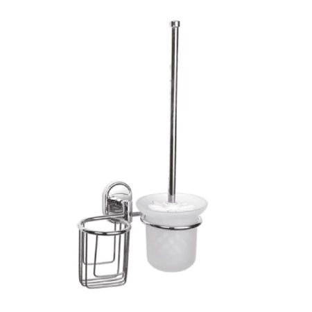 Ершик с держателем освежителя Haiba HB1910-1, хром