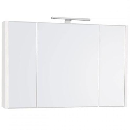 Зеркальный шкаф Roca Etna 100 857305806 с подсветкой Белый глянец, артикул 857305806