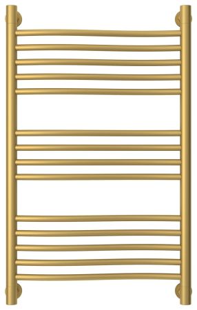 Полотенцесушитель водяной "ФЛЮИД+" 800х500 (Матовое ЗОЛОТО), артикул 032-0222-8050