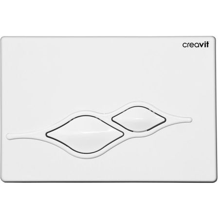 Клавиша смыва Creavit Ufo GP1001.00 Белая, артикул GP1001.00