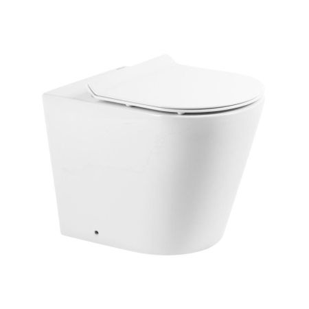 Чаша приставного унитаза BelBagno FLAY-R BB1003CBR, артикул BB1003CBR