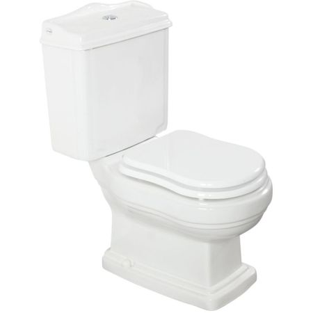 Унитаз компакт Veragio Old Italy VR.OLD-2594.BI без сиденья и бачка