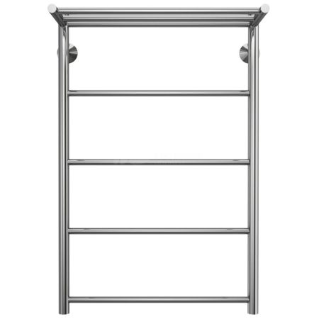 Полотенцесушитель водяной с полкой Stelmix 80x50 см, прямой с полкой, артикул 4670078541192