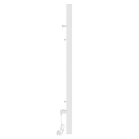 Полотенцесушитель электро "Феличия ЧК6 400х600", белый муар, правый, артикул 73207588