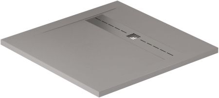 Душевой поддон Allen Brau Infinity 90x90 8.21001-PGM платина, артикул 8.21001-PGM