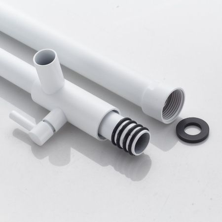 Душевая система Shevanik S6136C, белый