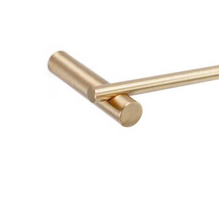 Stil Haus Hashi, полотенцедержатель, длина 45 см, цвет золото сатин, артикул HS45(15)