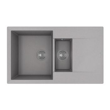 Кухонная мойка Florentina ТОСКАНА 17.055.D0860.307, серый шёлк