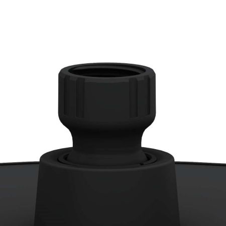 977050300 Jupiter верхний душ, круг, черный, артикул 977050300