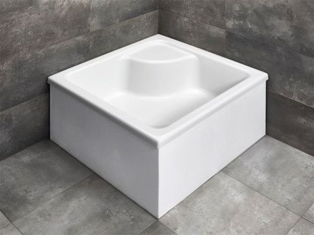Акриловый поддон для душа Radaway Naxos C 90x90x41 белый