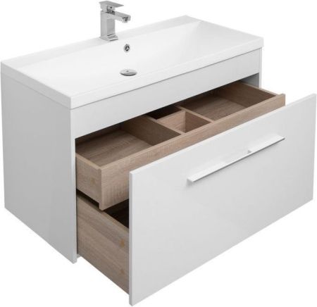 Мебель для ванной Aquanet Августа 100 белый (раковина Нота), артикул 00287676