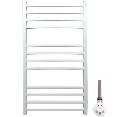 Электрический полотенцесушитель Ника Modern ЛМ 5 100x50 масляный Белый 12 перекладин