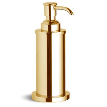 Bertocci Cinquecento Дозатор настольный в металлической колбе, цвет: золото, артикул 110 0548 5000