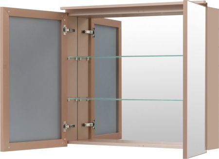 Зеркальный шкаф De Aqua Алюминиум 90 медь