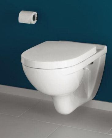 Унитаз Villeroy&Boch Targa 5860HR01 подвесной с сиденьем Микролифт, артикул 5860HR01