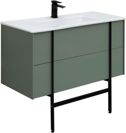 Тумба под раковину Allen Brau Reality 100 1.32007.CGM олива матовый, артикул 1.32007.CGM