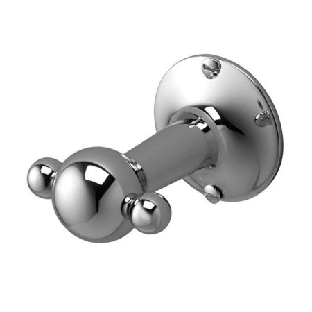 Devon New York Крючок двойной, хром, артикул NY113CR