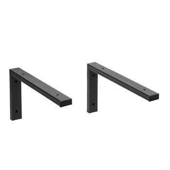 Кронштейн VIANT Г-образный черный, комплект 2 шт. (VKRCH4523-G)