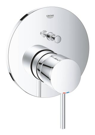 Смеситель однорычажный для ванны GROHE Atrio New, круглая розетка (24066003), артикул 24066003