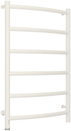 Полотенцесушитель, Сунержа, Галант 4.0, электрический, ширина, мм-532, высота, мм-800, подключение-слева, нагревательный элемент-греющий кабель, мощность, Вт-112, материал-нержавеющая сталь, цвет- белый матовый
