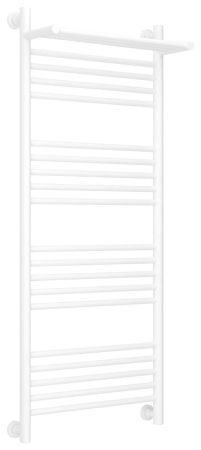 Полотенцесушитель, Сунержа, Богема +, с 1 полкой, водяной, ширина, мм-550, глубина, мм-213, высота, мм-1262, межосевое расстояние-500, подключение-диагональное/нижнее/вертикальное, температура теплоносителя-до 95°С, мощность-Вт-726, присоединительный разм, артикул 30-0223-1250